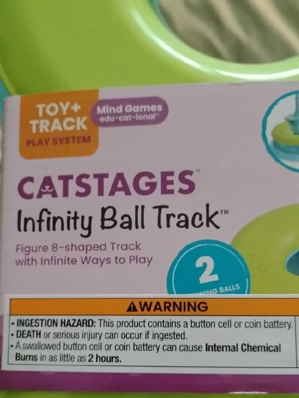 Infinity Ball Track - Green